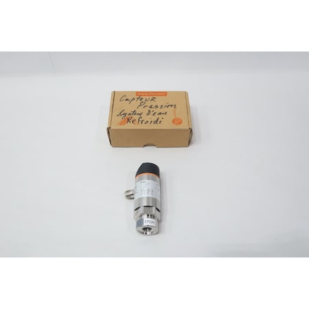 Ifm PRESSURE SENSOR 18-36V-DC -14.5-14.5PSI PE3009 PE-1-1BRDR14-MFPKG/US
