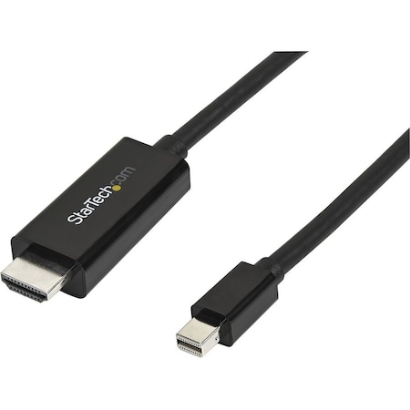 Startech.Com 10ft 3m Mini DisplayPort to HDMI Cable MDP2HDMM3MB