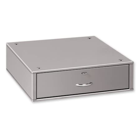 Pucel SDU Stacking Drawer, 23 3/4 in W x 24 1/4 in D x 6 3/4 in H, Gray 2024-SDU