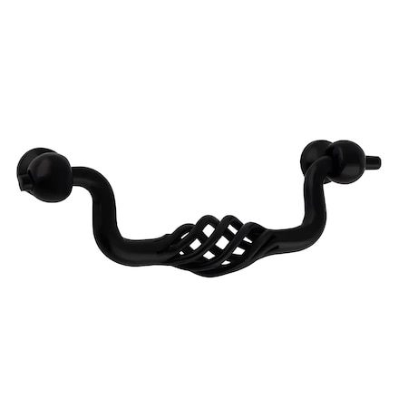 Brixwell Birdcage Cabinet Pull For Kitchen And Cabinets Hardware Flat Black BXB32391FB
