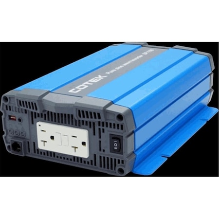 Cotek 700 Watt, 12 VDC Pure Sine Wave Inverter SP700-112
