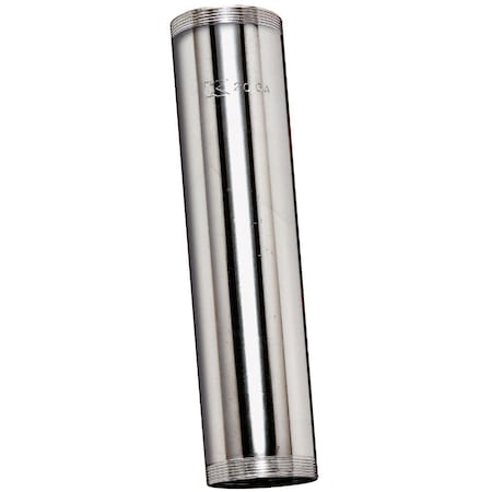 Keeney Mfg 1-1/4'' x 12'' Chrome Plated Threaded Tube 1161K