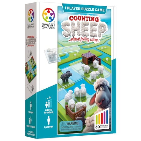 Smartgames Counting Sheep: 1 Player Puzzle Game SG 452 US