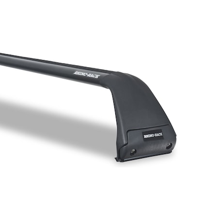 Rhino-Rack ROOF RACK KIT - 2 VORTEX AERO BLACK BARS W 4 GUTTER MOUNTS (FOR 2 DR JEEP) SG60