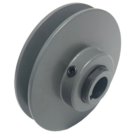 B&B Manufacturing Finished Bore 1 Groove V-Belt Pulley 6 inch OD 1VP60x5/8