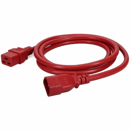 Add-On 6FT C14/C19 PWR CBL 100-250V 10A RD ADD-C142C1914AWG6FTRD