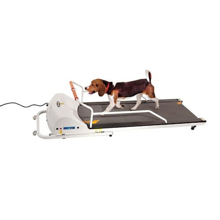 Gopet Dog Tread Mill - Medium Breeds- foldable - incline - White PR720F