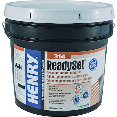 Ww Henry Henry ReadySet Multi-Purpose Ceramic Tile Adhesive 3.5 Gal. 12257
