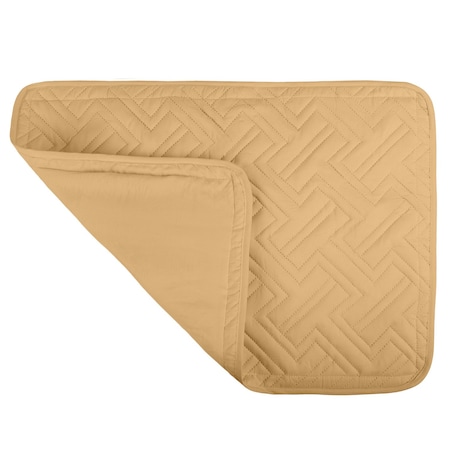 Lavish Home 3-Piece Queen Quilt Set Bedspread & 2 Pillow Shams with Embossed Diamond Pattern Lightweight Set 66-001-QY