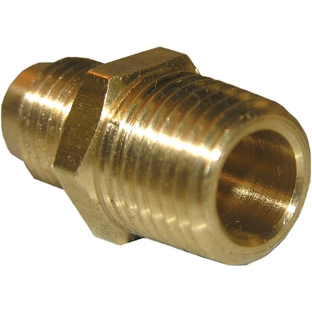 Westlake Pipe & Fittings 1/4'' Mx1/8'' MPT Brass Flare Adapter 17-4809