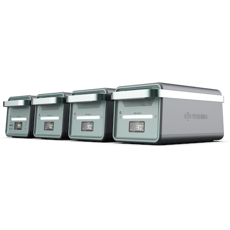 Yoshino Solid-State Portable Power Station w/ Expansion Battery 10297Wh, 4000W/6000W Surge, UPS Backup Kit KB40E3