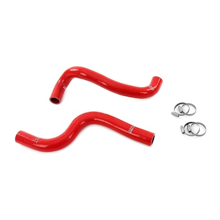 Hps Performance High Temp Reinforced Silicone Radiator Coolant Hose Kit, Red,  57-2101-RED