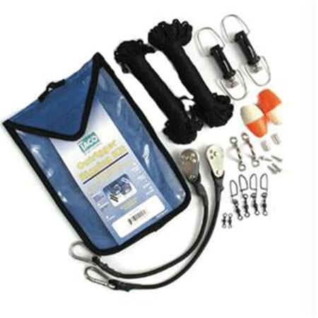 Taco Metals TACO Premium Rigging Kit Black f1 Pair Outriggers RK-0001PB