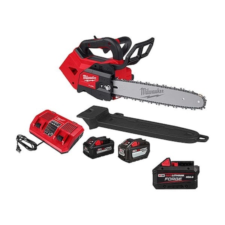 Milwaukee Tool 14 in L Cordless Battery-Powered Chainsaw Kit, Battery Included 2826-22T, 48-11-1881