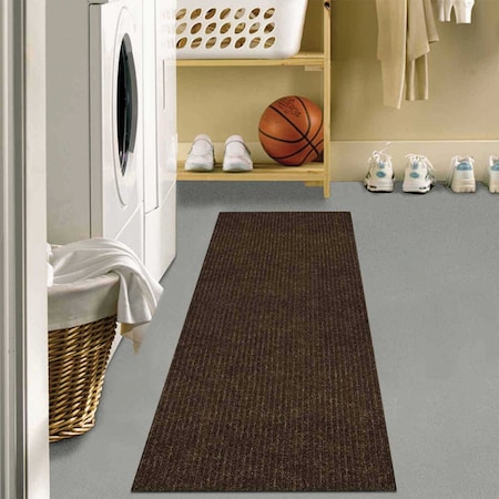 Multy Home Concord 26''x50 ' Tan Carpet Runner Indoor/Outdoor MT1000127EA