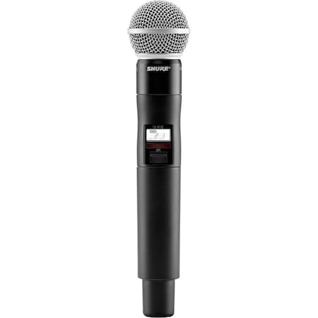 Shure HANDHELD TRANSMITTER WITH SM58 MICROPHONE QLXD2/SM58=-V50