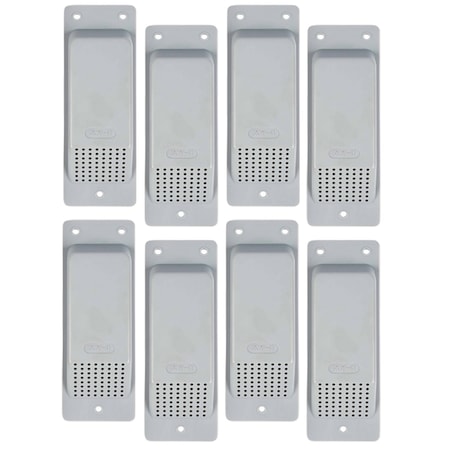 Mytee Products Shipping Container Air Vent, Cross Flow Ventilation - Light Grey, 8PK CTL-VENTx8