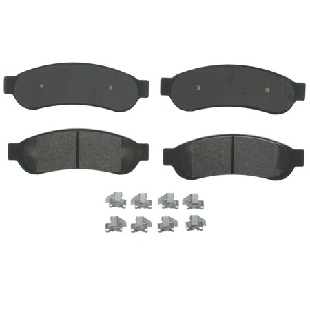 Wagner Brake QuickStop Rear Disc Brake Pad Set Semi-Metallic,  ZX1067