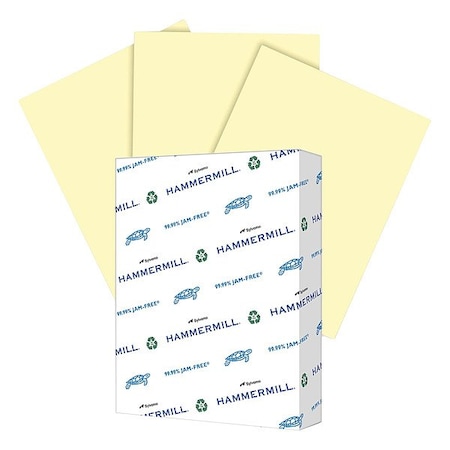 Hammermill Paper, Colored, Canary, PK500 10334-1