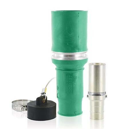 Leviton Single Pole Inline, 769 A, Female, Green 49F44-G