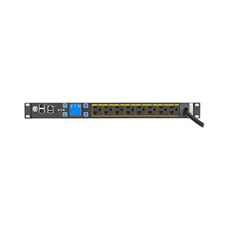 Eaton Metered Input rack PDU, 1U, 5-20P, L5-20P input, 10 ft cord, Single-phase, 100-127V,  EMIT09-10