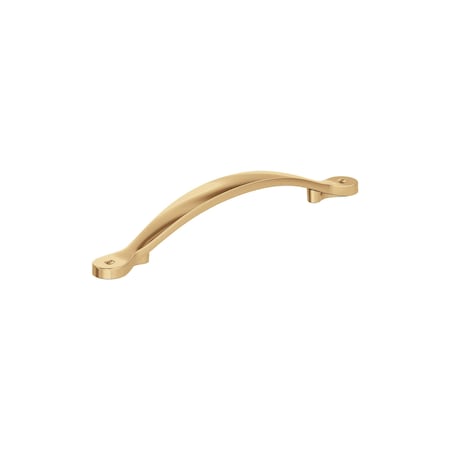 Amerock Inspirations 5-1/16 inch 128mm Center-to-Center Champagne Bronze Cabinet Pull BP1588CZ