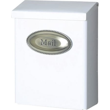 Gibraltar Mailboxes Designer Series DVKW0000 Mailbox, 440 cu-in Capacity, Galvanized Steel DVKW00AM