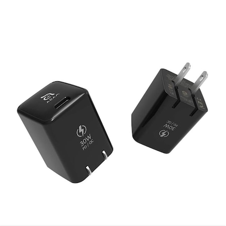 Adam Elements OMNIA X3 USB-C Compact Power Adapter - 30W, Black APAADX3USBK
