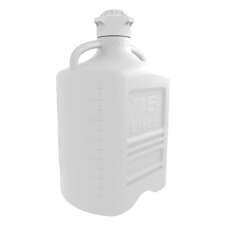 Zoro Select Carboy, PETG, 484.8 mm H, Colorless 157-2111-OEM