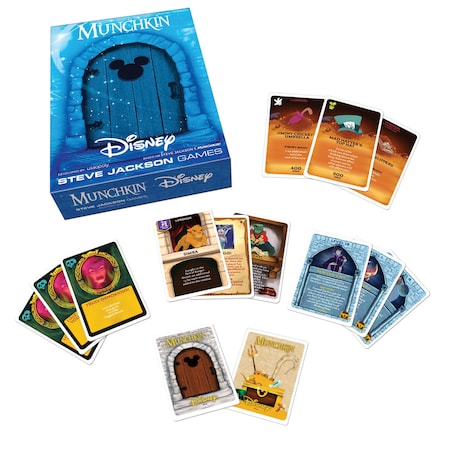Usaopoly MUNCHKIN, Disney Card Game MU004-000
