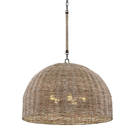 Troy Lighting Huxley 5 Light Chandelier 33.75 In. Tidepool Bronze F6905-TBZ