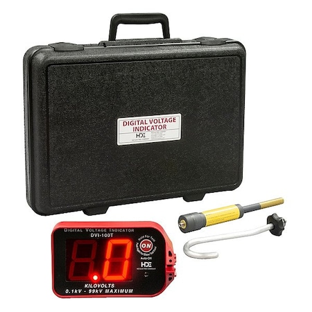 Hde HighVoltageIndicator, Digital, 99 kV, 60 Hz DVI-100T/K01