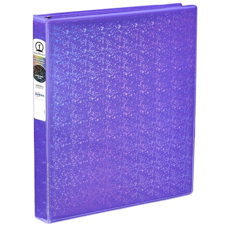 Avery Binder, Durable Holographic 3 Ring 03226