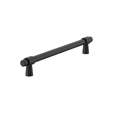 Amerock Destine 12 inch 305mm Center-to-Center Matte Black Appliance Pull BP54035FB