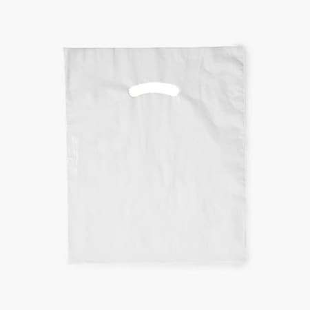 Nashville Wraps White Super Gloss 12x15 Plastic Bags, 1.25 mil, 1000PK SG1WH