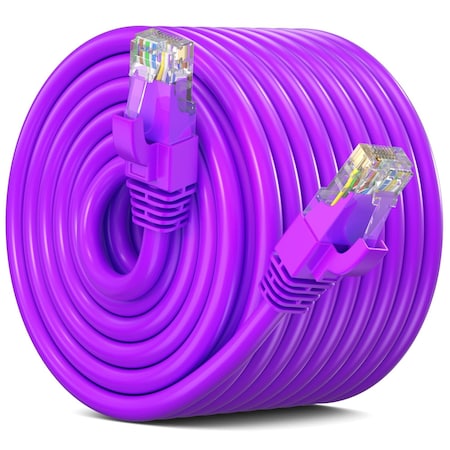 Maximm Cat6 Ethernet Cable 10Gbps 550MHz UTP, Purple ICT06PU