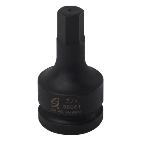 Sunex 1 in Dr Hex Driver Socket 3/4 in 56061