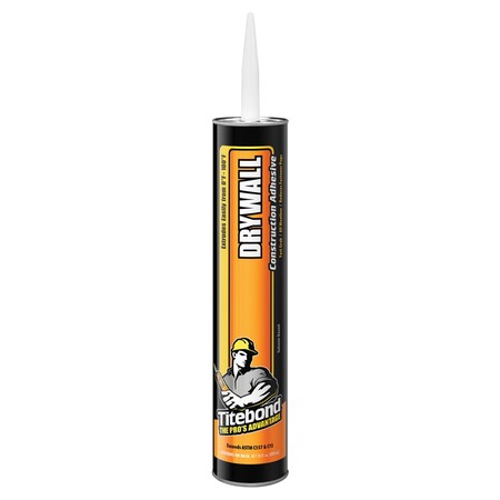 Titebond Construction Adhesive, 28 oz, Cartridge, Tan 5352