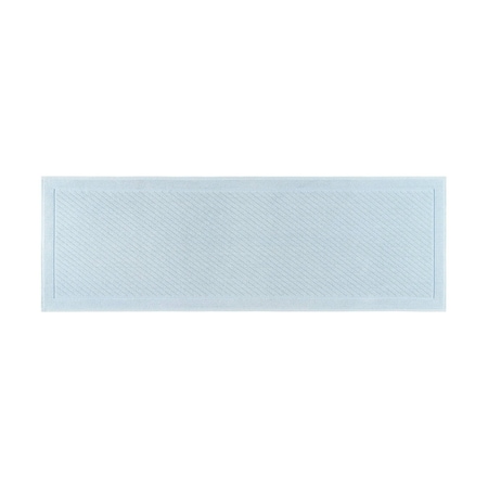 Arkwright Home Cotton Bath Mat 20x60 Light Blue - Case of 4, 4PK HH-BM-2060-LB