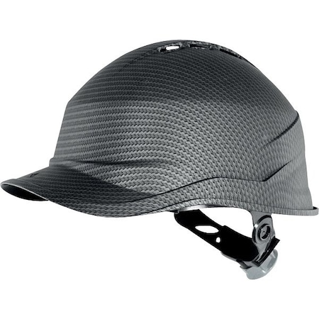 Deltaplus HardHat, FrontBrim, DiamondVI, CarbonBlack DIAM6WTRNOCA