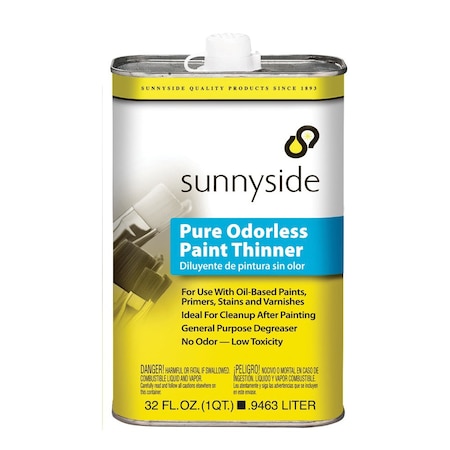 Sunnyside 1 Qt 70532Pure Odorless Paint Thinner 70532