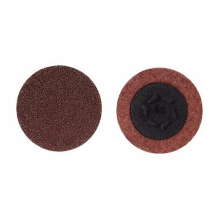 Merit COATED ABRASIVE QUICK-CHANGE DISC, 1 .5 DIA, 80 GRIT, COARSE GRADE, ALUMINUM 69957399766
