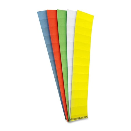 Magna Visual Data Cards, 2"W x 13/16"H, Assorted Colors, 1000/Pack DC-20-2M