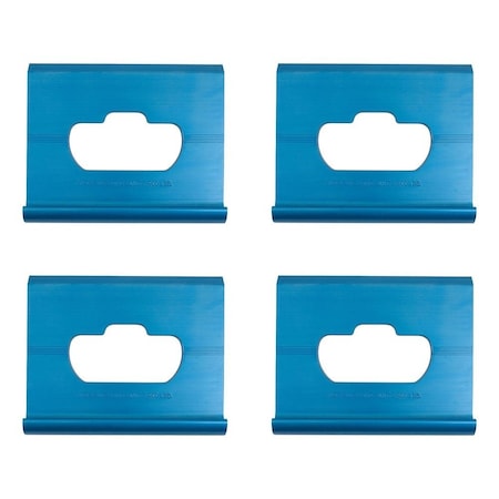 Mytee Products Mac J-Plate Aluminum Extruded Tie-Down 7900 Lbs WLL 2015 or newer trailers, 4PK JP-TD-MACx4