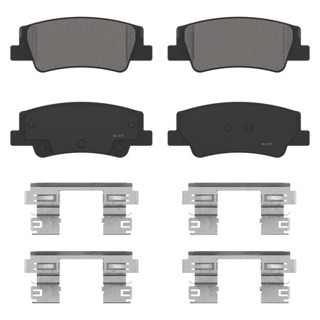 Wagner Brake QuickStop Rear Disc Brake Pad Set Ceramic,  ZD2299