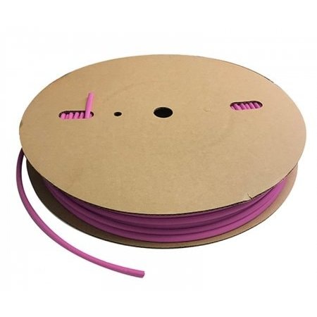 Kable Kontrol 3:1 Heat Shrink Tubing - Single Wall Polyolefin - 1/8in ID - 500 FT - Purple HS3371-SP-PE