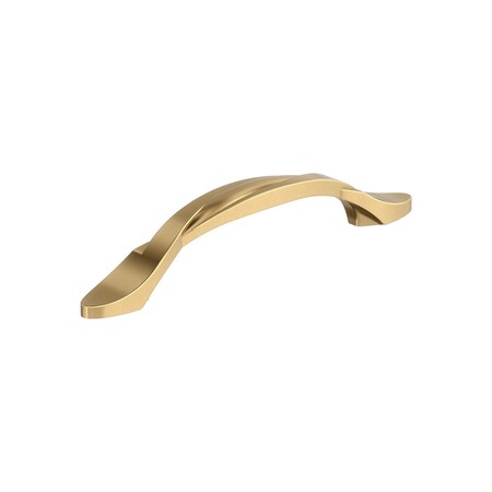 Amerock Intertwine 3-3/4 inch (96mm) Center-to-Center Champagne Bronze Cabinet Pull, 10PK 10VMP21172CZ