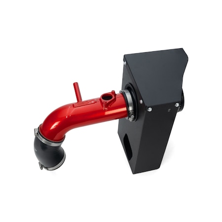 Hps Performance Air Intake Kit with Heat Shield, Red,  827-768R