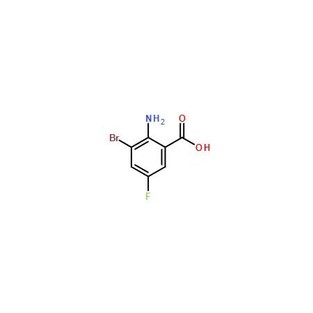 Ak Scientific 2-Amino-3-bromo-5-fluorobenzoic acid (5g), CAS 259269-84-6 2177AB-5g