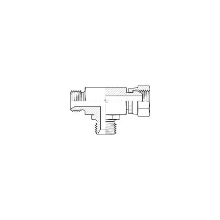 Adaptall FEMALE BSPP (SWIVEL) RUN TEE 1/2 in 1/2 in 1/2 in 9090-08-08-08